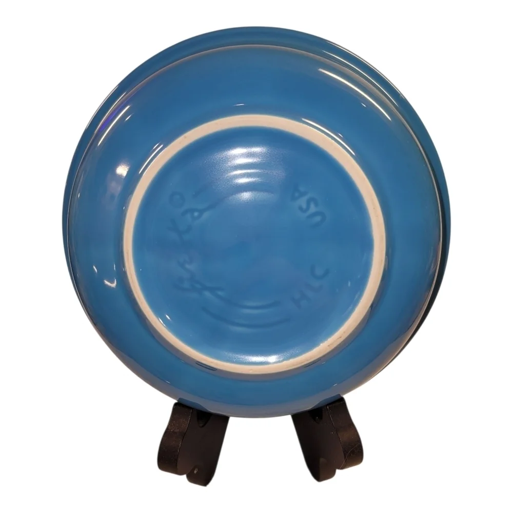 Classic Rim 6 7/8 Inch Cereal Bowl 19 OZ PEACOCK